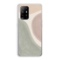CaseCompany Geo #6: Oppo A94 5G Transparant Hoesje