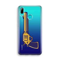 CaseCompany Pew Pew Pew: Huawei P Smart (2019) Transparant Hoesje