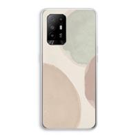 CaseCompany Geo #8: Oppo A94 5G Transparant Hoesje