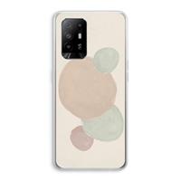 CaseCompany Geo #9: Oppo A94 5G Transparant Hoesje