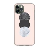 CaseCompany Marmeren cirkels: Volledig geprint iPhone 11 Pro Hoesje