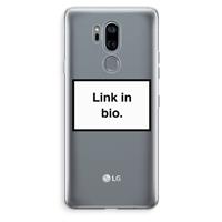 CaseCompany Link in bio: LG G7 Thinq Transparant Hoesje