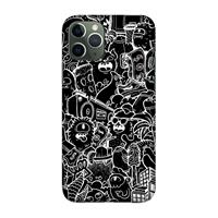 CaseCompany Vexx Black City : Volledig geprint iPhone 11 Pro Hoesje