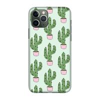 CaseCompany Cactus Lover: Volledig geprint iPhone 11 Pro Hoesje