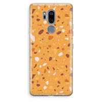 CaseCompany Terrazzo N°24: LG G7 Thinq Transparant Hoesje