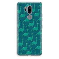 CaseCompany Diplodocus: LG G7 Thinq Transparant Hoesje