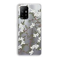 CaseCompany Blossoming spring: Oppo A94 5G Transparant Hoesje