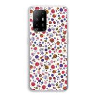 CaseCompany Planets Space: Oppo A94 5G Transparant Hoesje