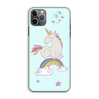 CaseCompany Regenboog eenhoorn: iPhone 11 Pro Max Tough Case