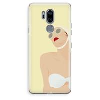 CaseCompany Summer: LG G7 Thinq Transparant Hoesje