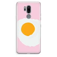 CaseCompany Sunny side up: LG G7 Thinq Transparant Hoesje