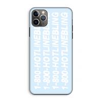 CaseCompany Hotline bling blue: iPhone 11 Pro Max Tough Case