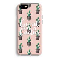 CaseCompany Cactus quote: iPhone 7 Tough Case