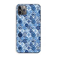 CaseCompany Blauw motief: iPhone 11 Pro Max Tough Case