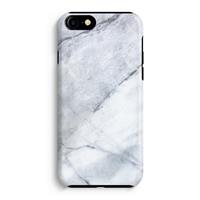 CaseCompany Witte marmer: iPhone 7 Tough Case
