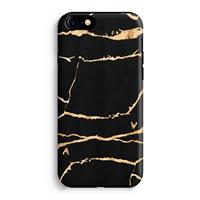 CaseCompany Gouden marmer: iPhone 7 Tough Case