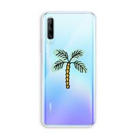 CaseCompany Palmboom: Huawei P Smart Pro Transparant Hoesje