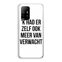 CaseCompany Meer verwacht: Oppo A94 5G Transparant Hoesje