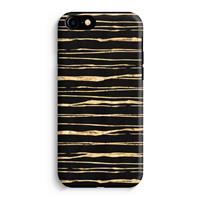 CaseCompany Gouden strepen: iPhone 7 Tough Case