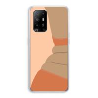 CaseCompany Bikini: Oppo A94 5G Transparant Hoesje