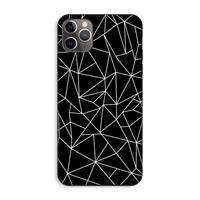 CaseCompany Geometrische lijnen wit: iPhone 11 Pro Max Tough Case