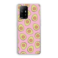 CaseCompany Dancing avocados: Oppo A94 5G Transparant Hoesje