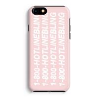 CaseCompany Hotline bling pink: iPhone 7 Tough Case