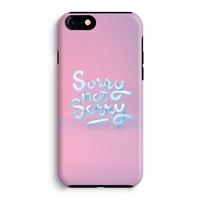 CaseCompany Sorry not sorry: iPhone 7 Tough Case