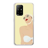 CaseCompany Summer: Oppo A94 5G Transparant Hoesje