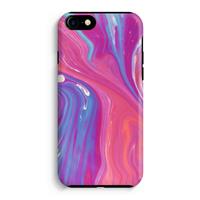 CaseCompany Paarse stroom: iPhone 7 Tough Case