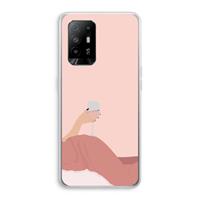 CaseCompany Wine: Oppo A94 5G Transparant Hoesje