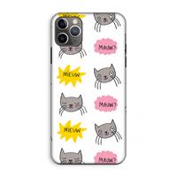 CaseCompany Meow: iPhone 11 Pro Max Tough Case