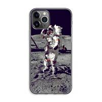 CaseCompany Spaceman: iPhone 11 Pro Max Transparant Hoesje
