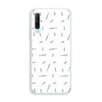 CaseCompany Hipster stripes: Huawei P Smart Pro Transparant Hoesje