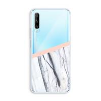 CaseCompany A touch of peach: Huawei P Smart Pro Transparant Hoesje