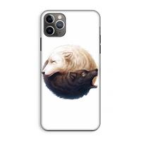 CaseCompany Yin Yang Wolves: iPhone 11 Pro Max Tough Case