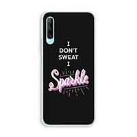 CaseCompany Sparkle quote: Huawei P Smart Pro Transparant Hoesje