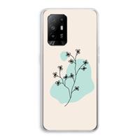 CaseCompany Love your petals: Oppo A94 5G Transparant Hoesje