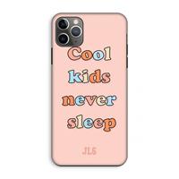 CaseCompany Cool Kids Never Sleep: iPhone 11 Pro Max Tough Case