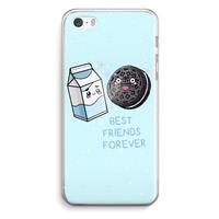 CaseCompany Best Friend Forever: iPhone 5 / 5S / SE Transparant Hoesje