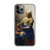 CaseCompany The Milkmaid: iPhone 11 Pro Max Transparant Hoesje