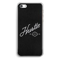 CaseCompany Hustle: iPhone 5 / 5S / SE Transparant Hoesje