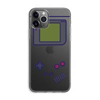 CaseCompany Game On: iPhone 11 Pro Max Transparant Hoesje