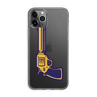 CaseCompany Pew Pew Pew: iPhone 11 Pro Max Transparant Hoesje