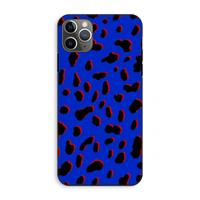 CaseCompany Blue Leopard: iPhone 11 Pro Max Tough Case