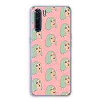 CaseCompany King Kylie: Oppo A91 Transparant Hoesje