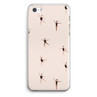 CaseCompany Dancing #1: iPhone 5 / 5S / SE Transparant Hoesje