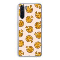 CaseCompany You Had Me At Pizza: Oppo A91 Transparant Hoesje