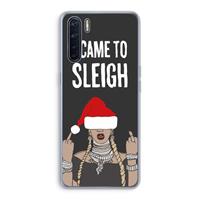 CaseCompany Came To Sleigh: Oppo A91 Transparant Hoesje
