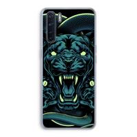 CaseCompany Cougar and Vipers: Oppo A91 Transparant Hoesje